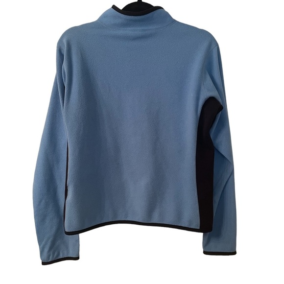 The North Face woman’s full zip fleece jacket, blue, size medium - Picture 3 of 10